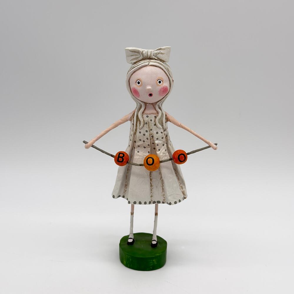 Lori Mitchell Ghoulie Girl Halloween Ghost Figurine NEW